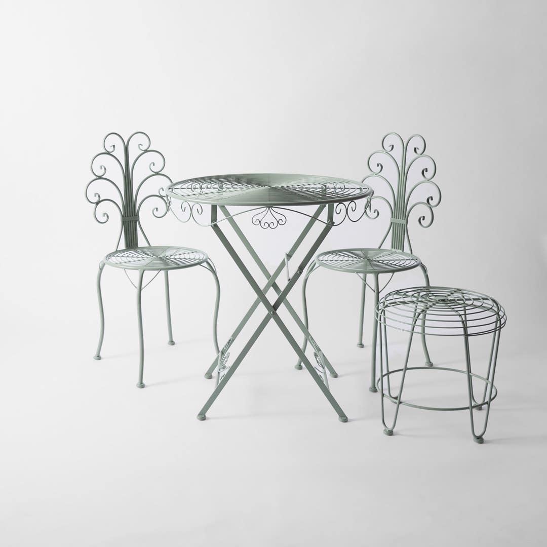 GARDEN PARTY_Garden Party Folding Table / Sage 