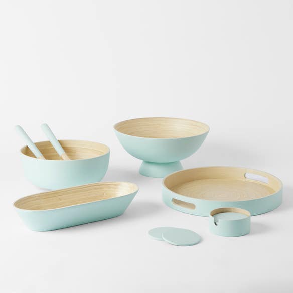 Bamboo Dining - Light Blue