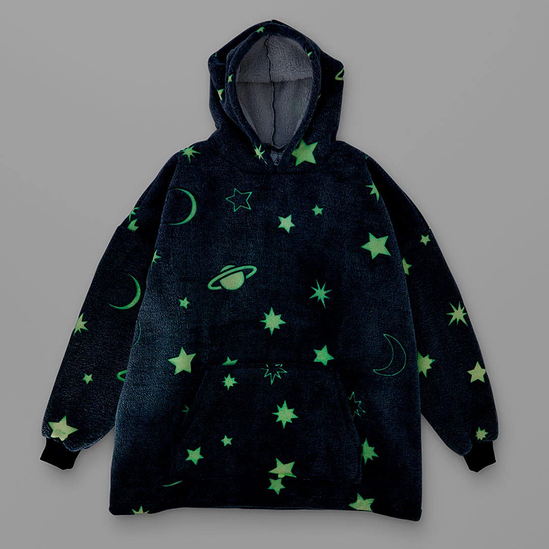 Galaxy hooded blanket best sale