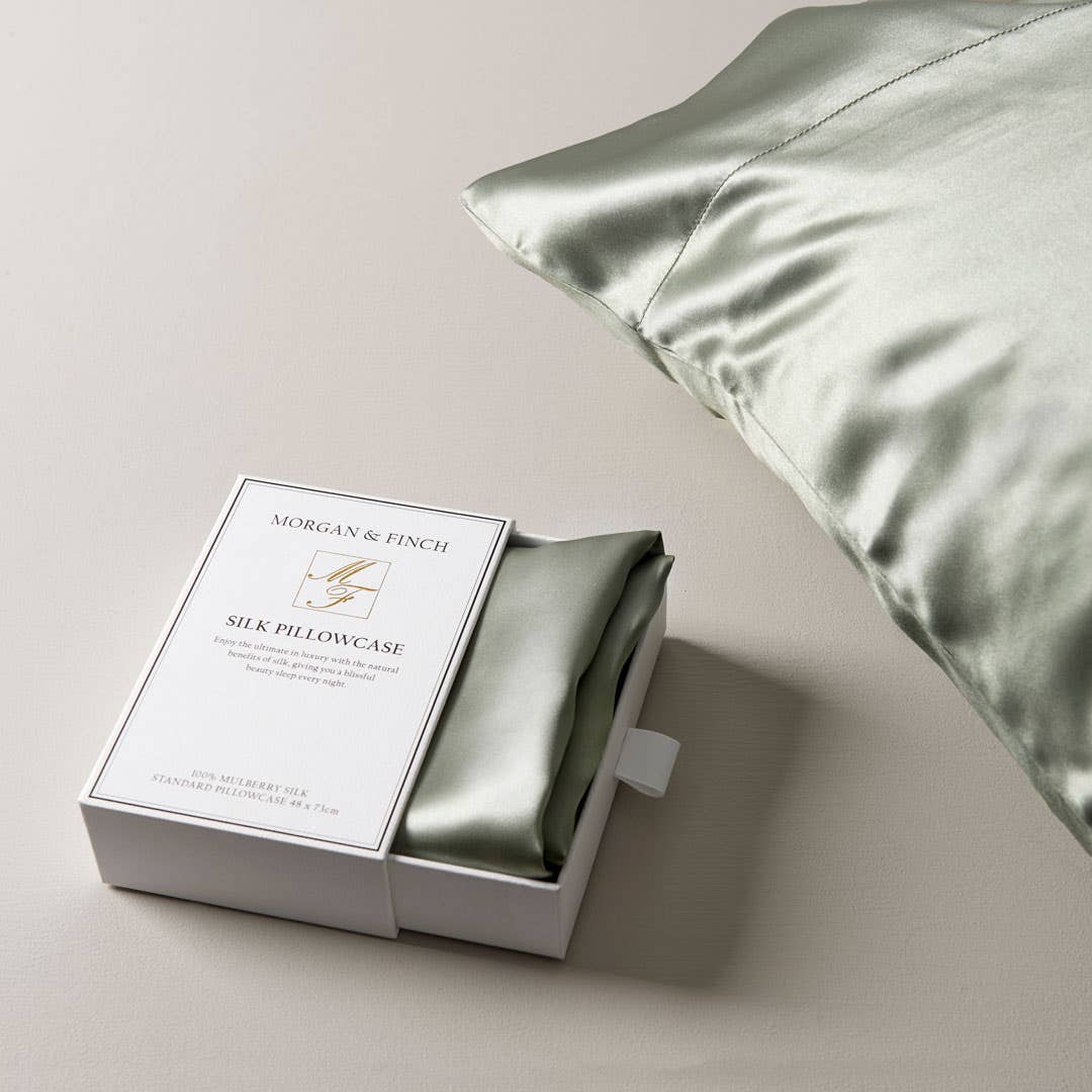 Silk pillowcase bed bath and table sale