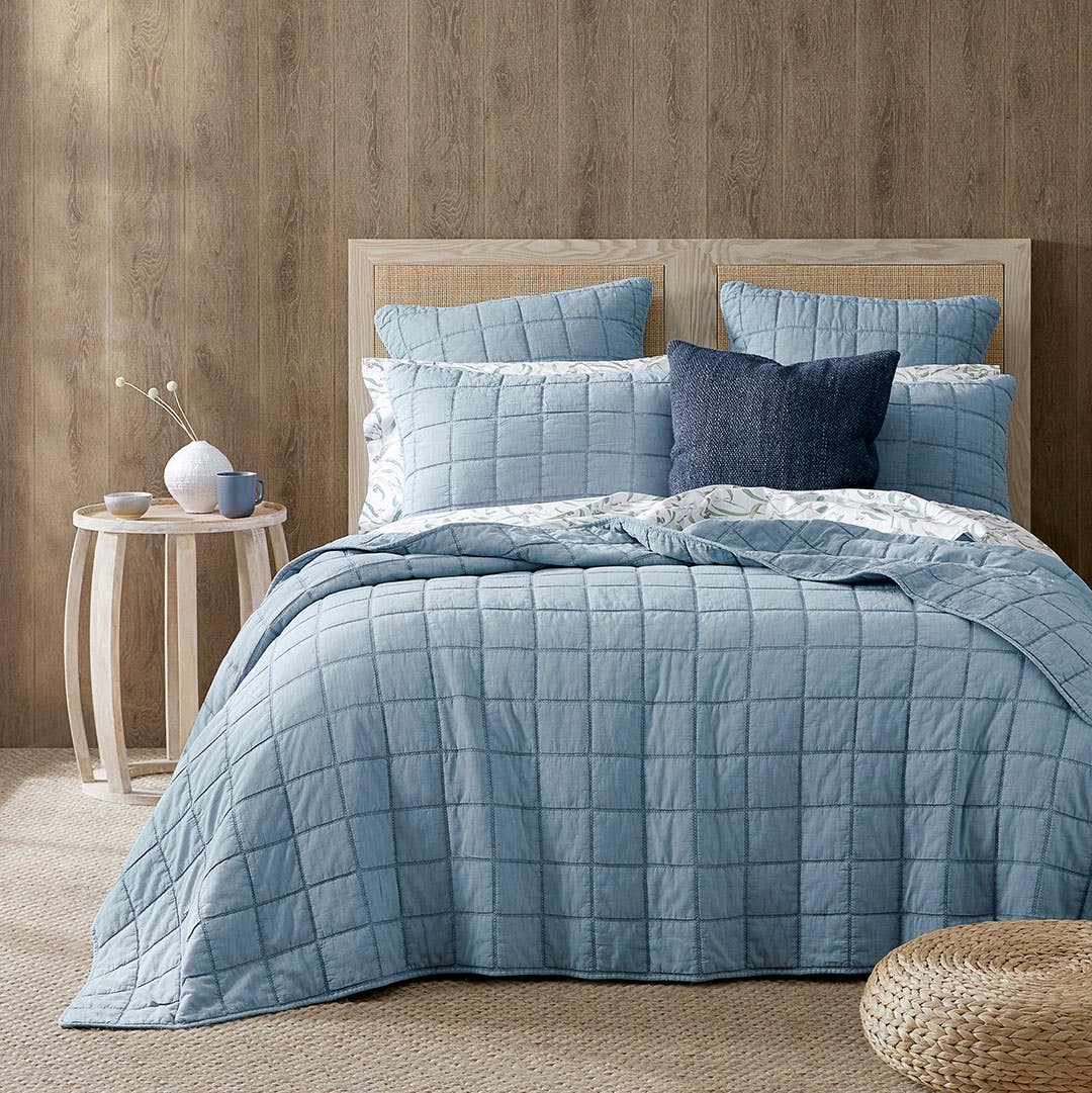 Light blue coverlet hotsell