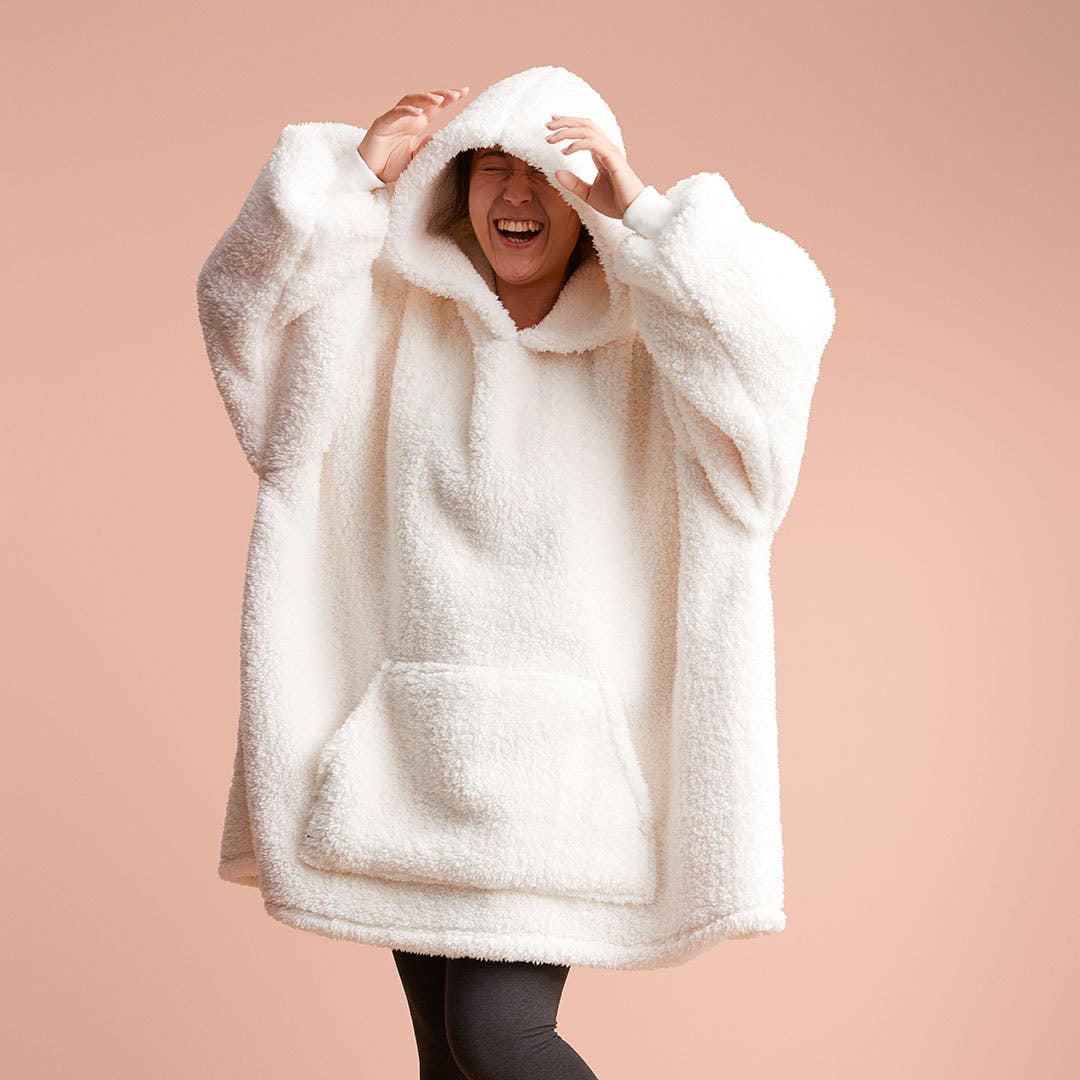 Cloud Hooded Sherpa Blanket