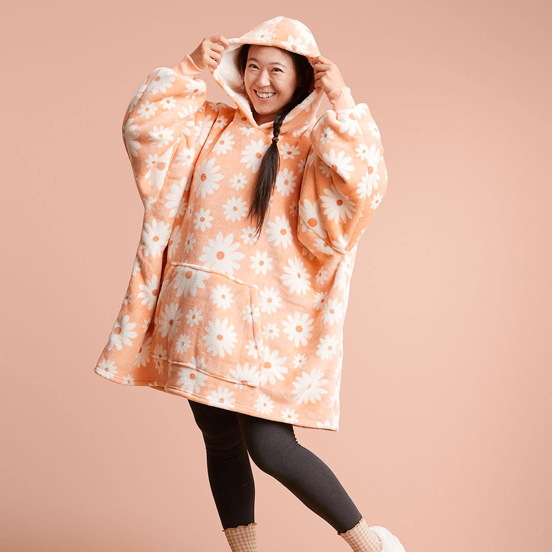 Warm hooded blanket hotsell