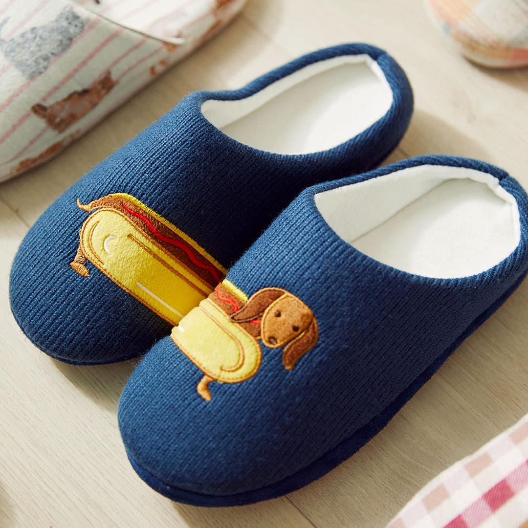 Hot Dogs Slipper Medium Large