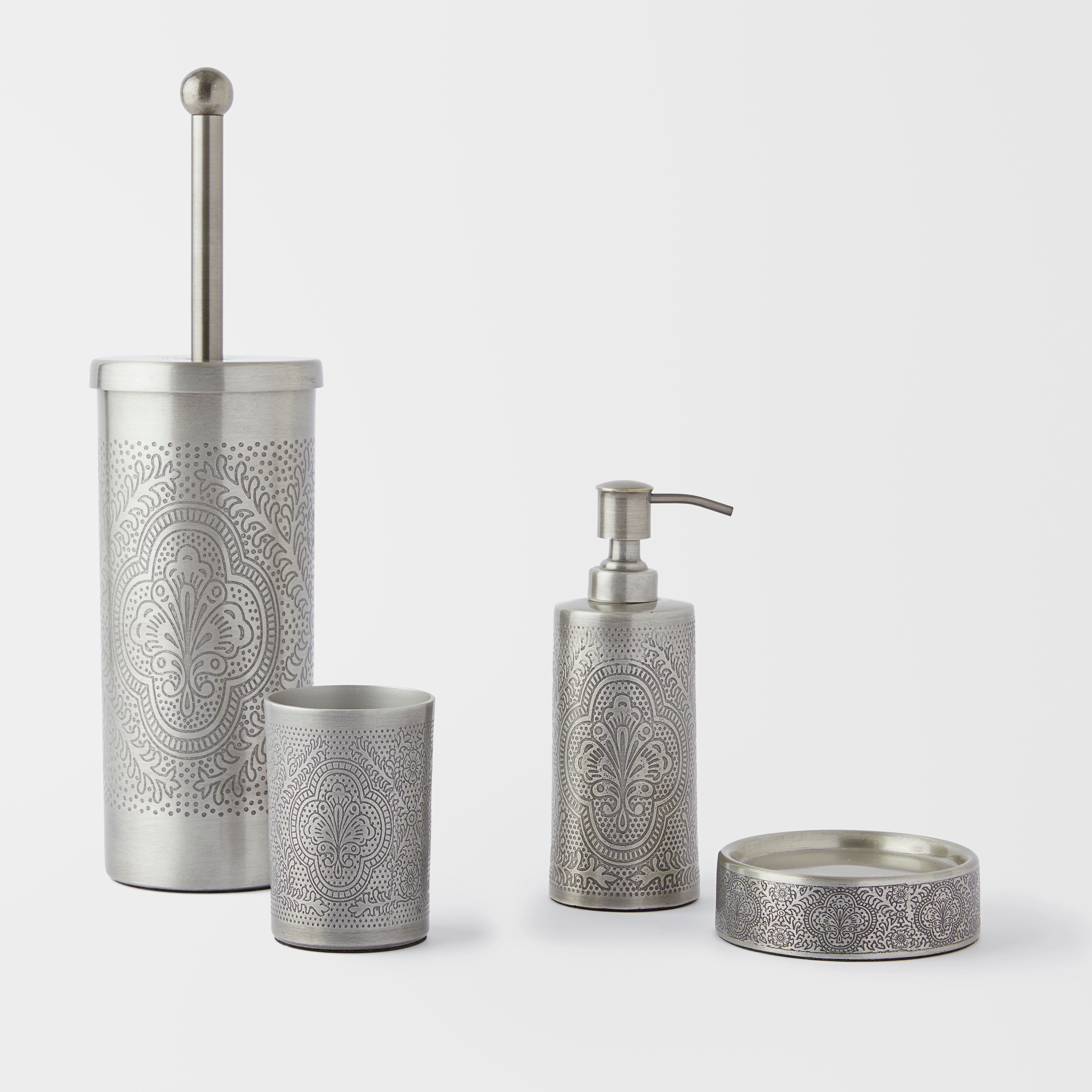 Brushed nickel bathroom accessories deals
