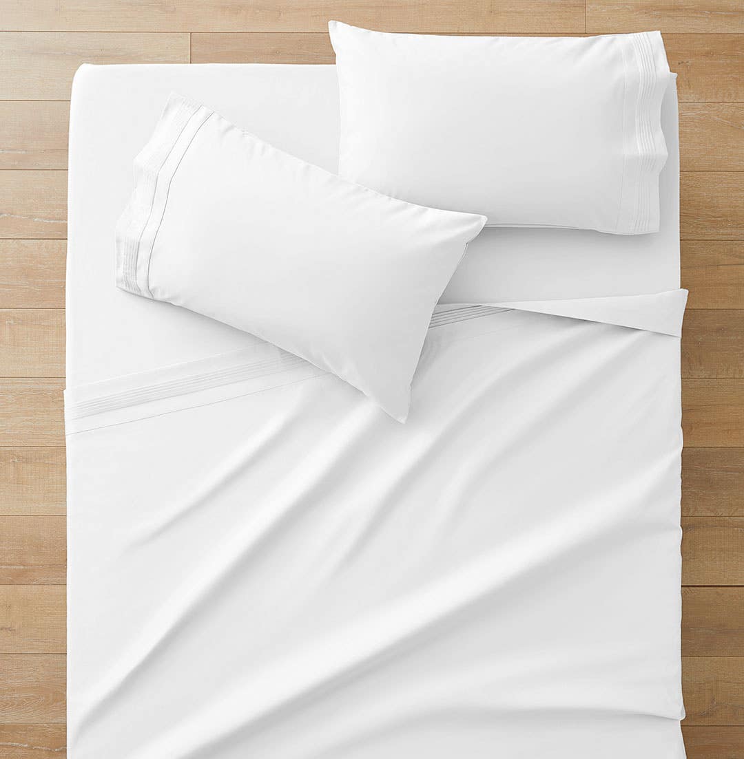 Buy Luxe Sheet Set White Online Bed Bath N Table