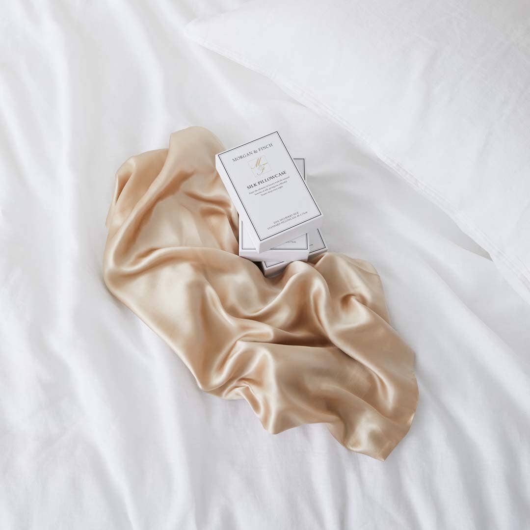 Morgan & finch silk pillowcase sale