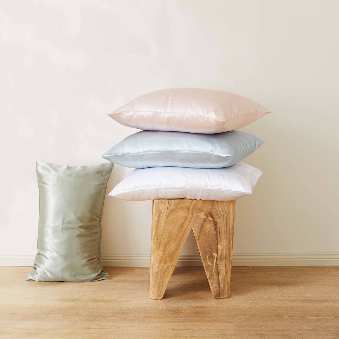 Bed bath n table silk pillowcase deals