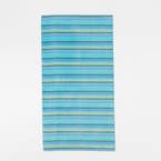 VELOUR24 CH_CH Serenata Beach Towel / Light Blue/Green