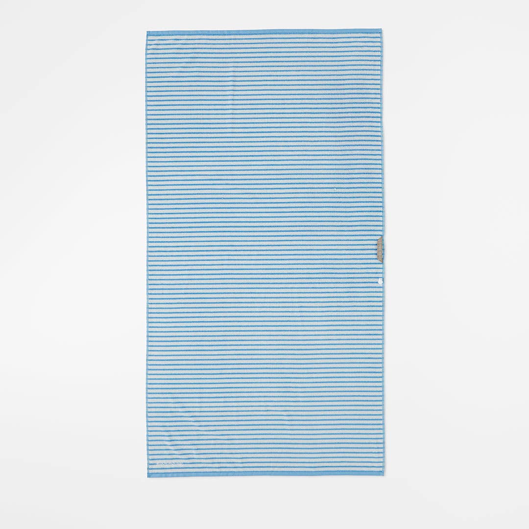 VELOUR24 CH_CH Serenata Beach Towel / Light Blue/Green