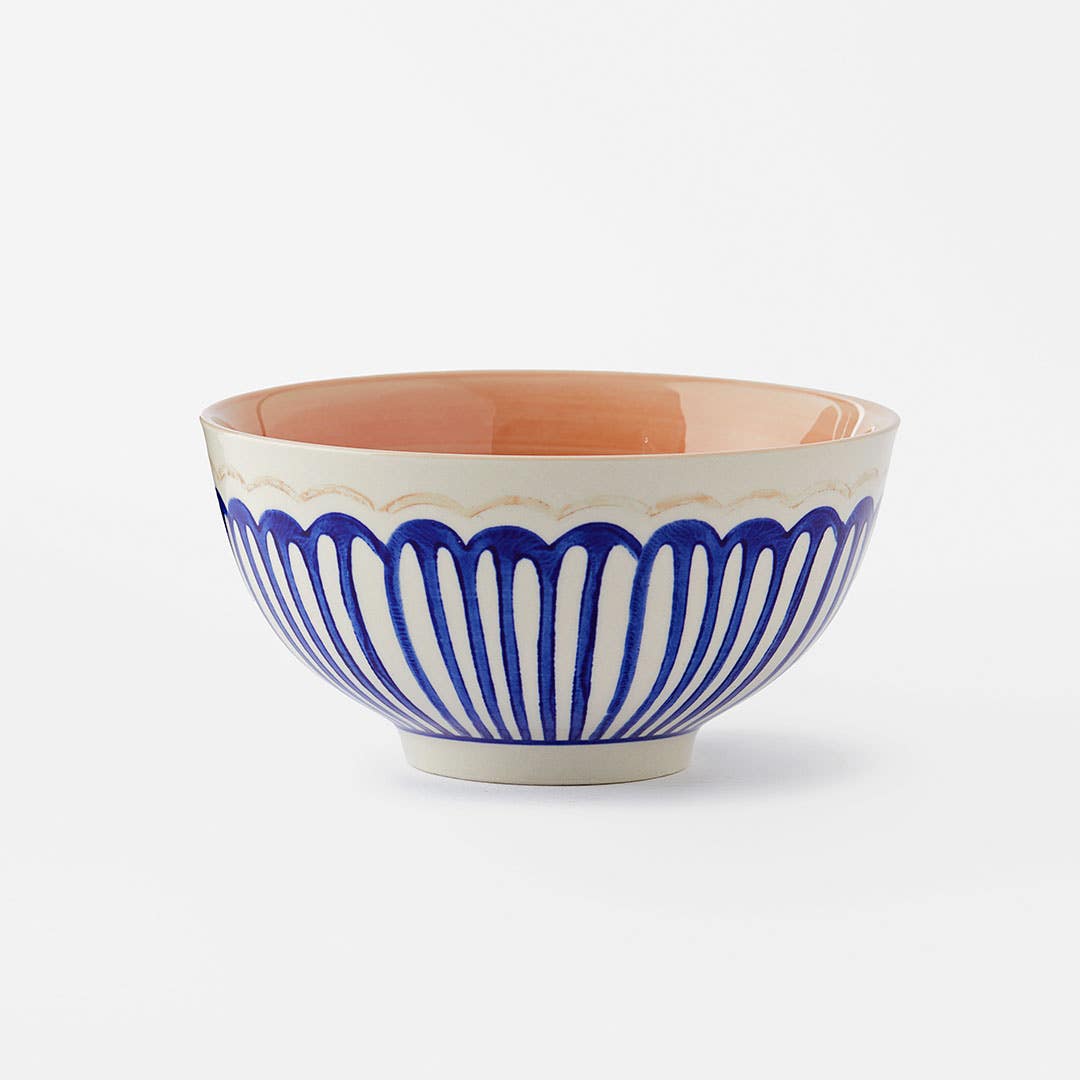 Tondo Dinnerware - Blue/White