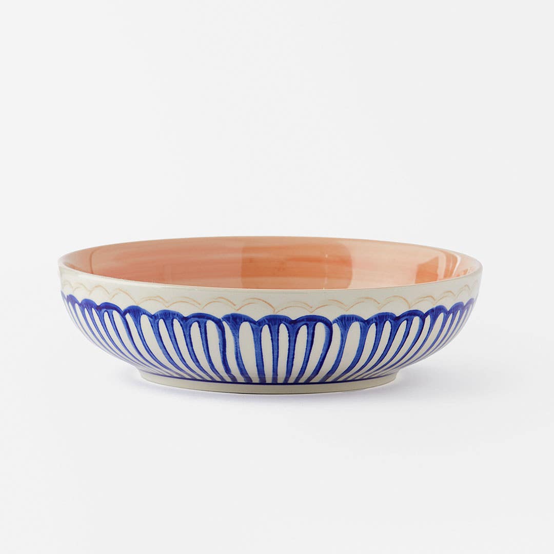 Tondo Dinnerware - Blue/White