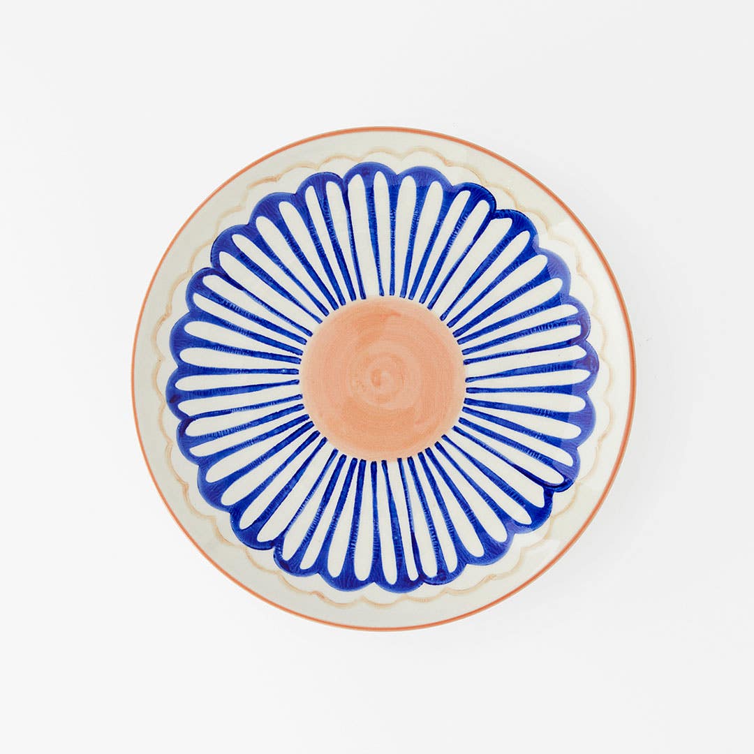 Tondo Dinnerware - Blue/White