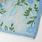 Lulu Birdy Knitted Throw