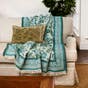 Lulu Floral Knitted Throw