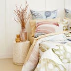 STOOL_Alice Inlay Stool / Ivory