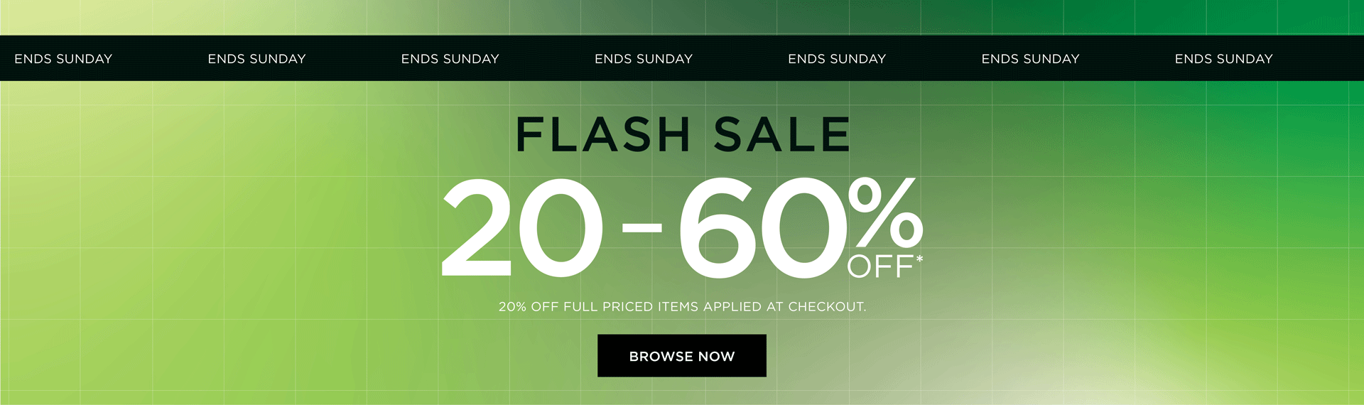 Flash Sale 20-60% Off - Shop Now Flash Sale 20-60% Off - Shop Now