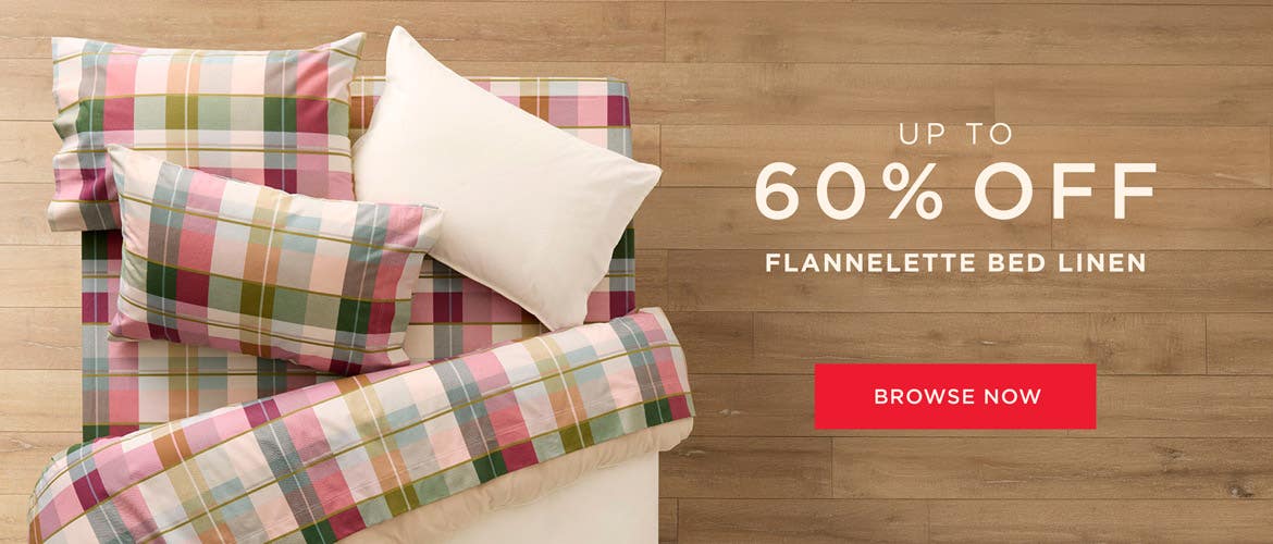 Up To 60% Off Flannelette - Shop Now Up To 60% Off Flannelette - Shop Now