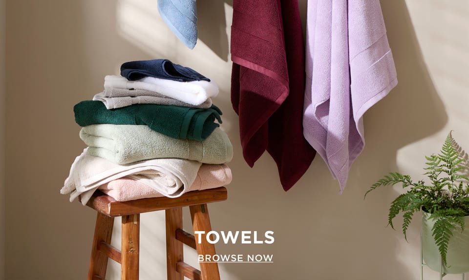 Towels - Shop Now